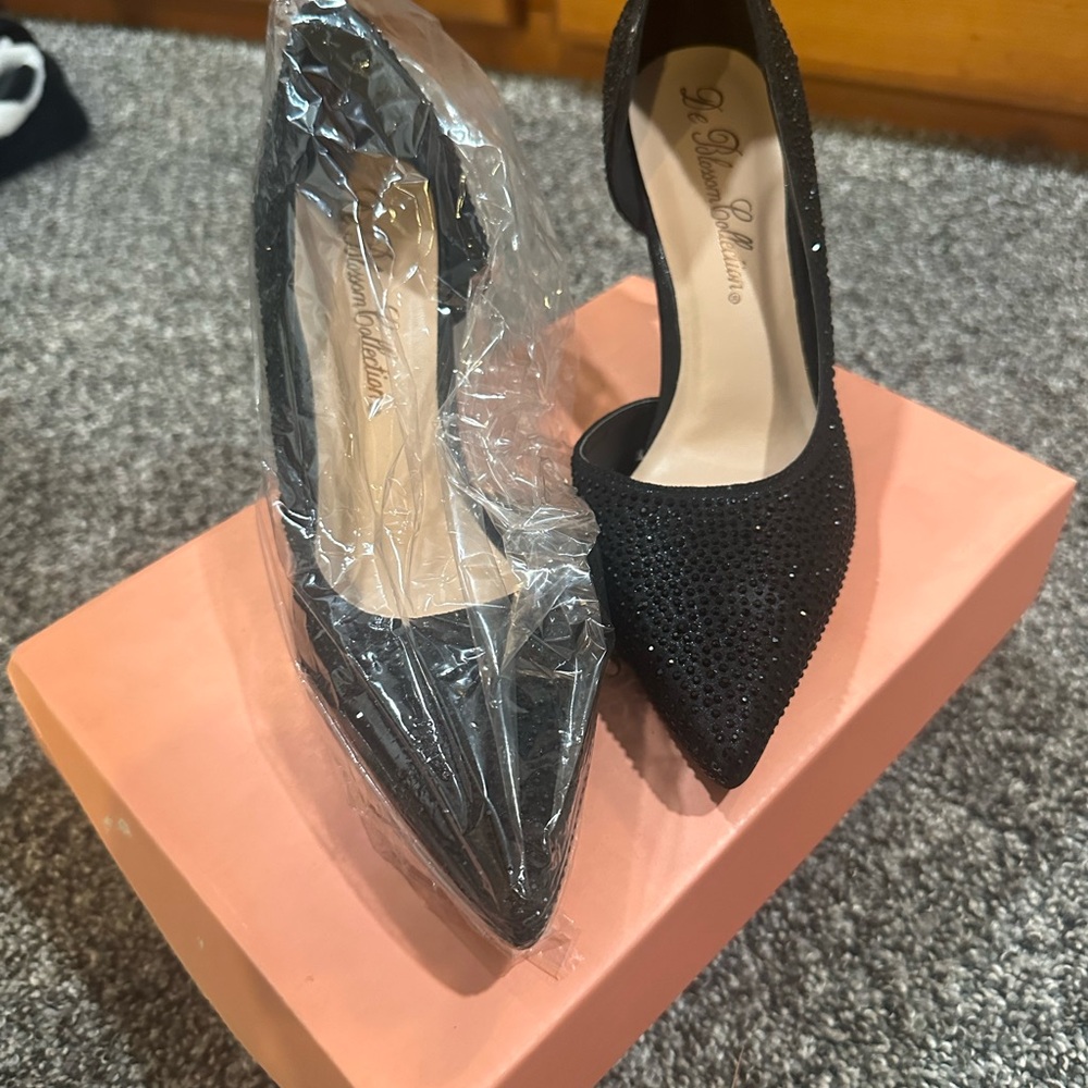 Black heels